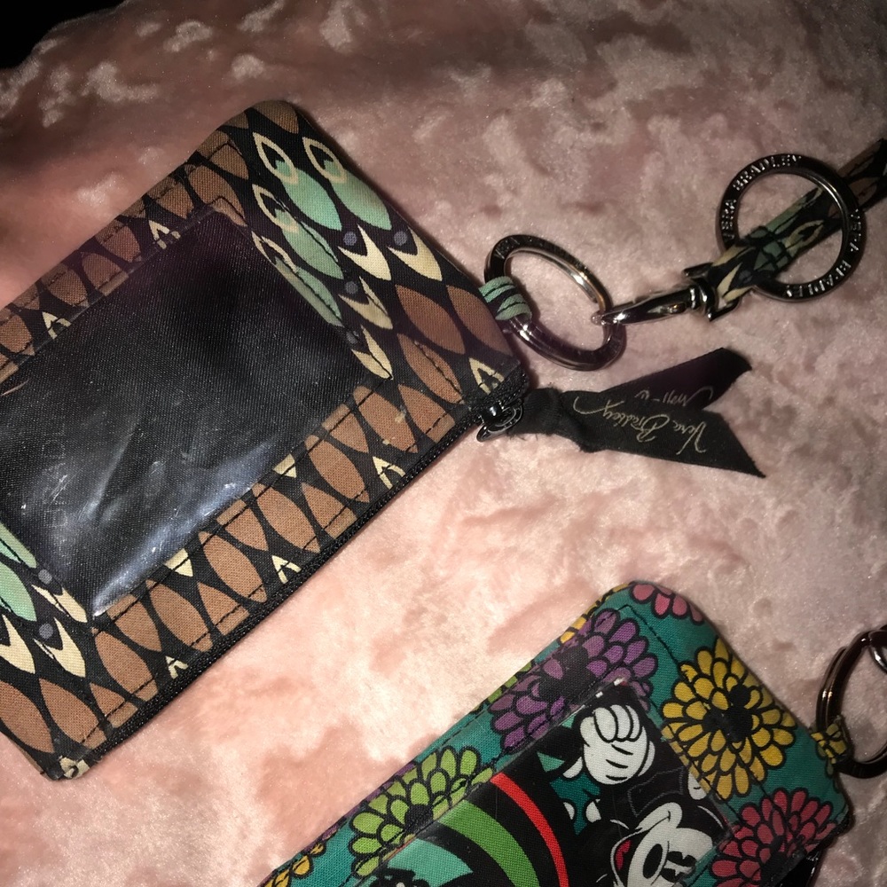 Two Vera Bradley lanyards